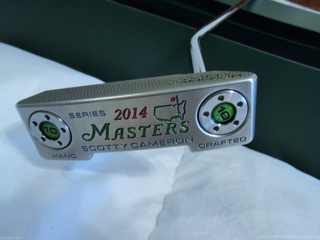 Limited Edition Scotty Cameron The Masters Hand Crafted Putter ...