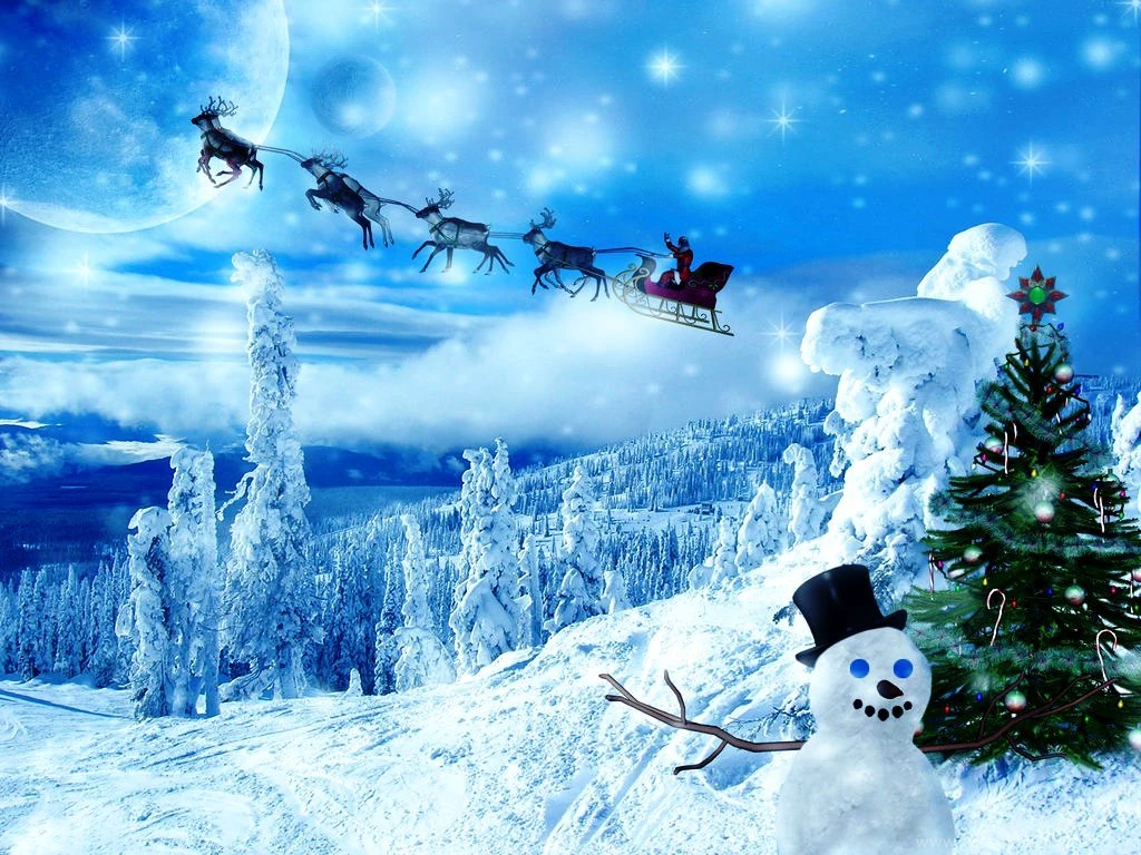 Christmas Pictures For Backgrounds Desktop Winter Christmas Photos ...