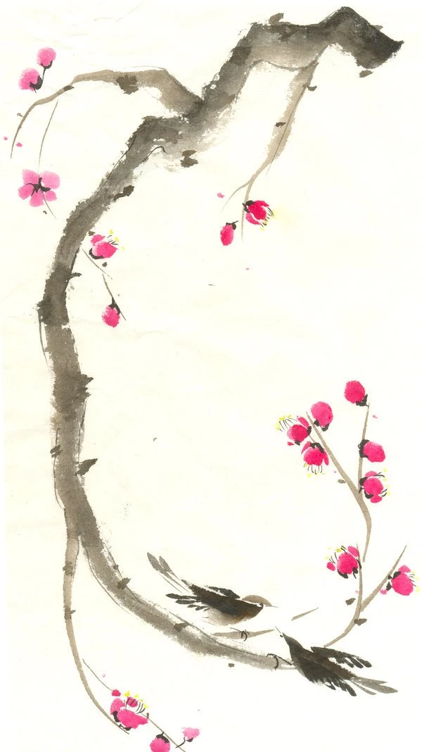 Sumi e: Sugar Plum By Catherinejao On DeviantArt