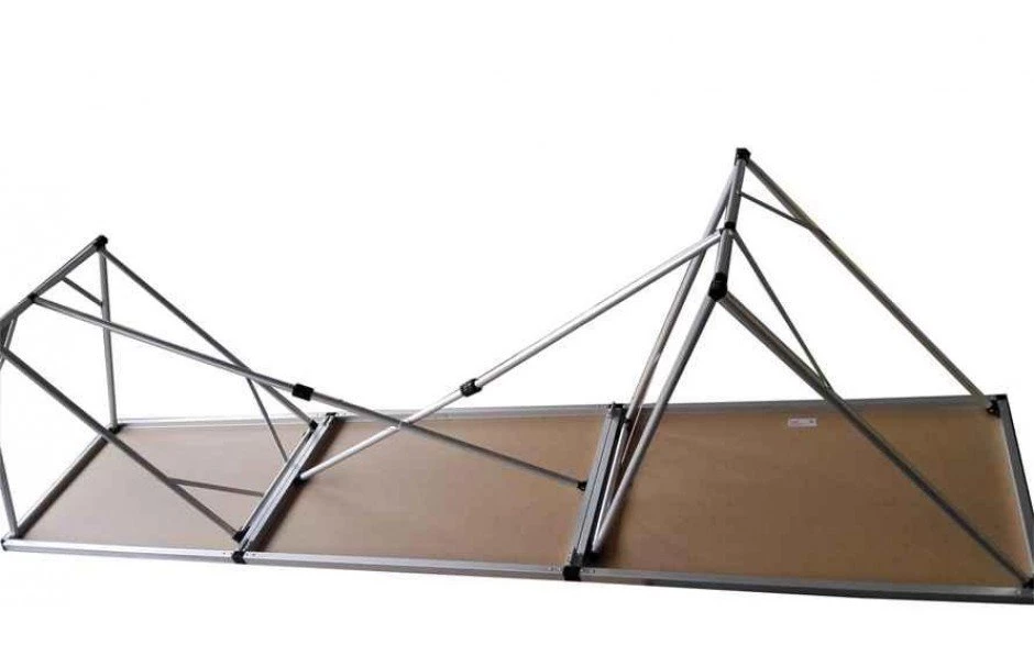 Folding Wallpapers Pasting Table 3 Section Aluminium