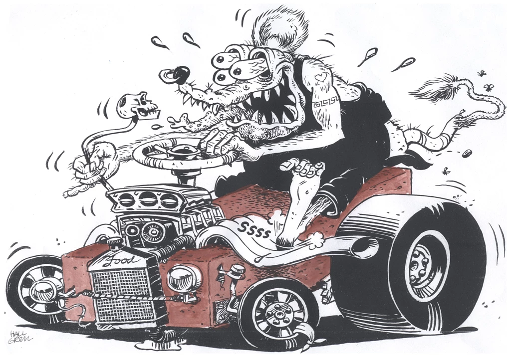 Wallpapers Rat Fink .2 5756x4026