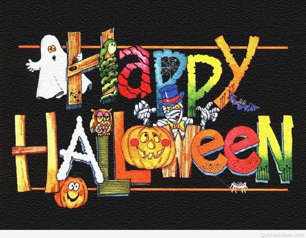 Wallpapers Happy Halloween Cartoon Wish 2015