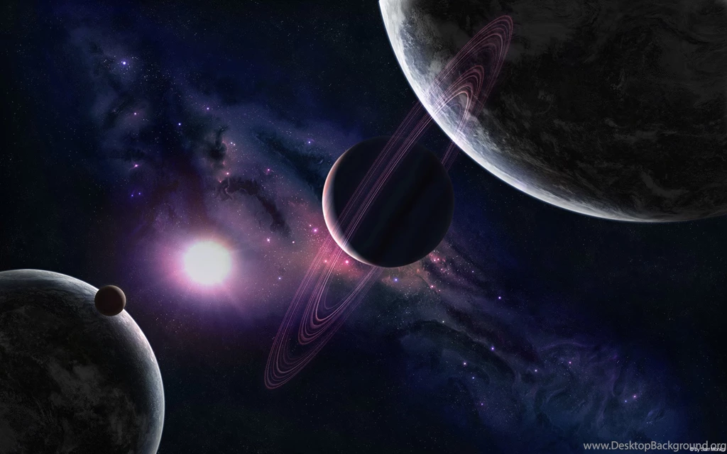 HD Planet Outer Space Saturn Desktop Wallpapers Full Size ...