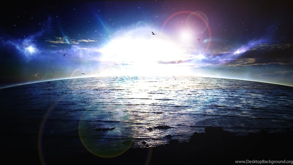 Sapce Water Planet Backgrounds By Raikouto On DeviantArt