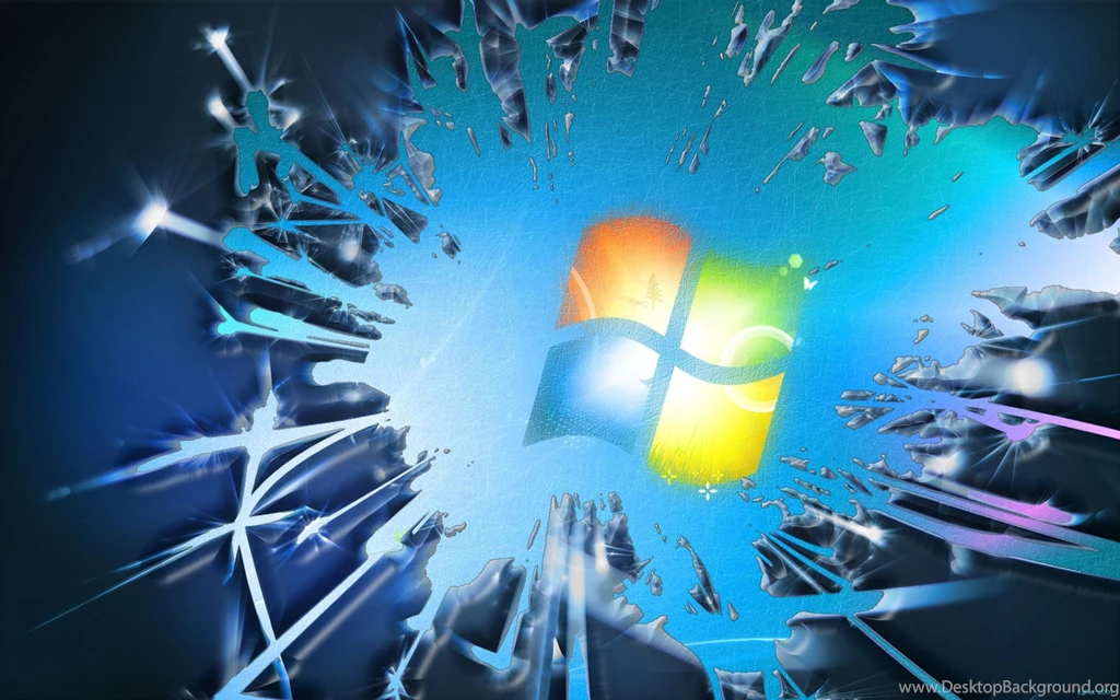 Windows 7 Broken Wallpapers » WallDevil   Best Free HD Desktop And ...