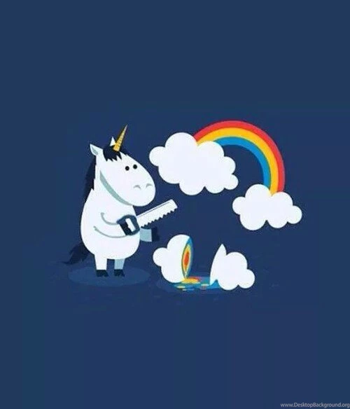 Unicorn Rainbow Wallpapers Wallpapers Zone