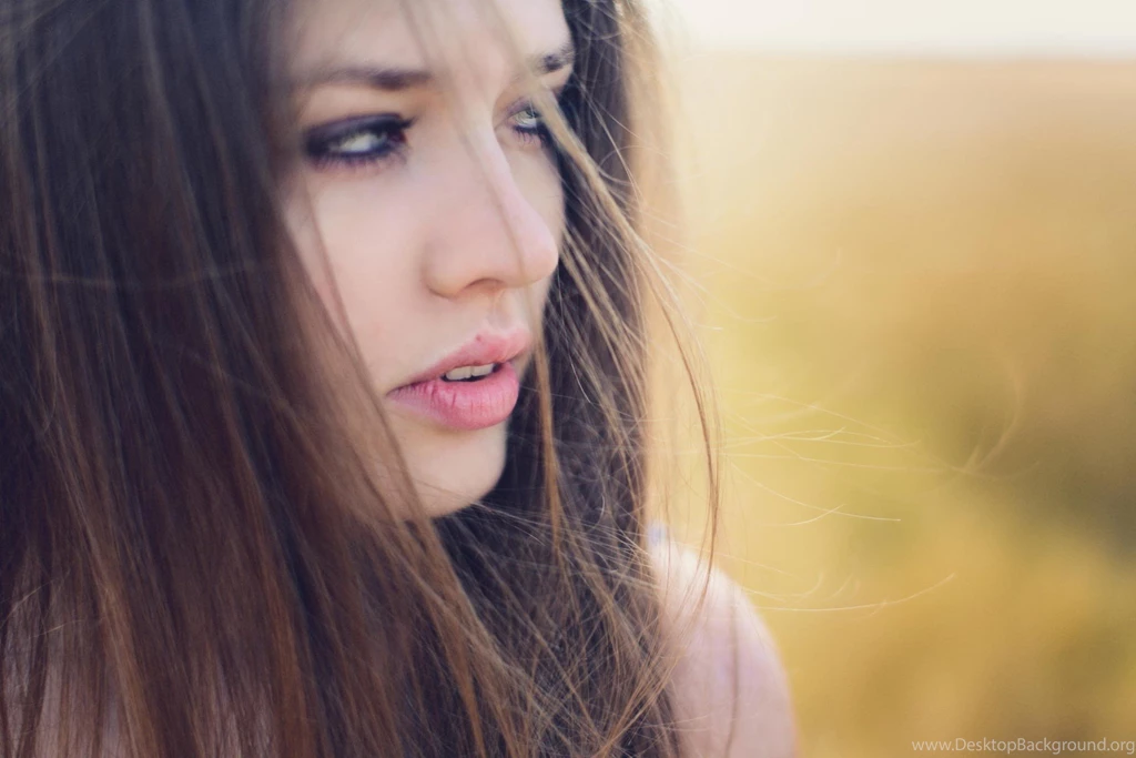 Pretty Girl Pink Lips Look HD Wallpapers   FreeWallsUp