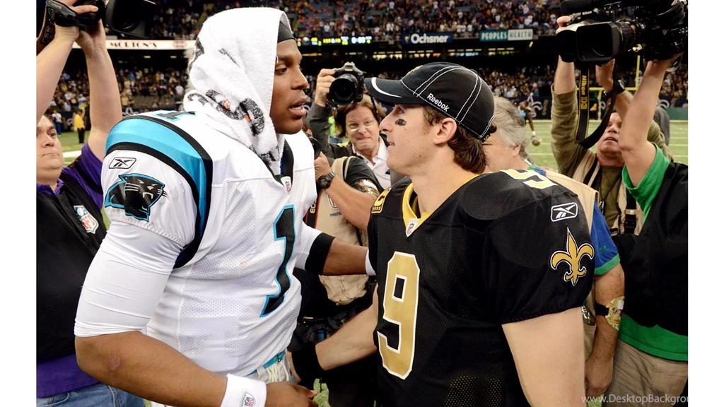 Cam Newton And Drew Brees 4K Wallpapers