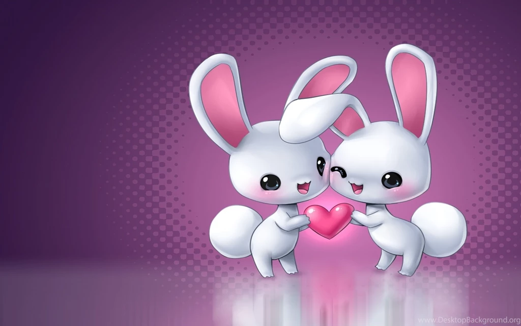 Cute Rabbit Heart Photos – Wallpapers