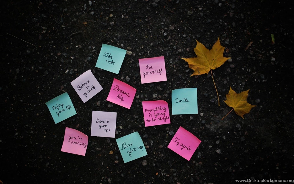 Fresh New HD Quotes In Stiky Notes