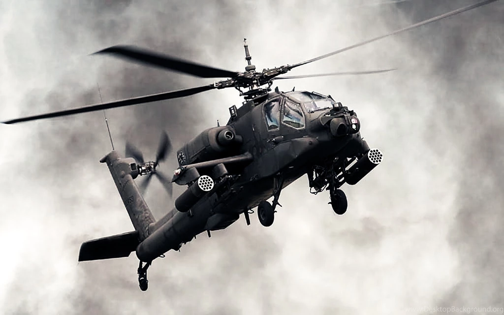 AH 64 APACHE Attack Helicopter Army Military Weapon (36) Wallpapers ...
