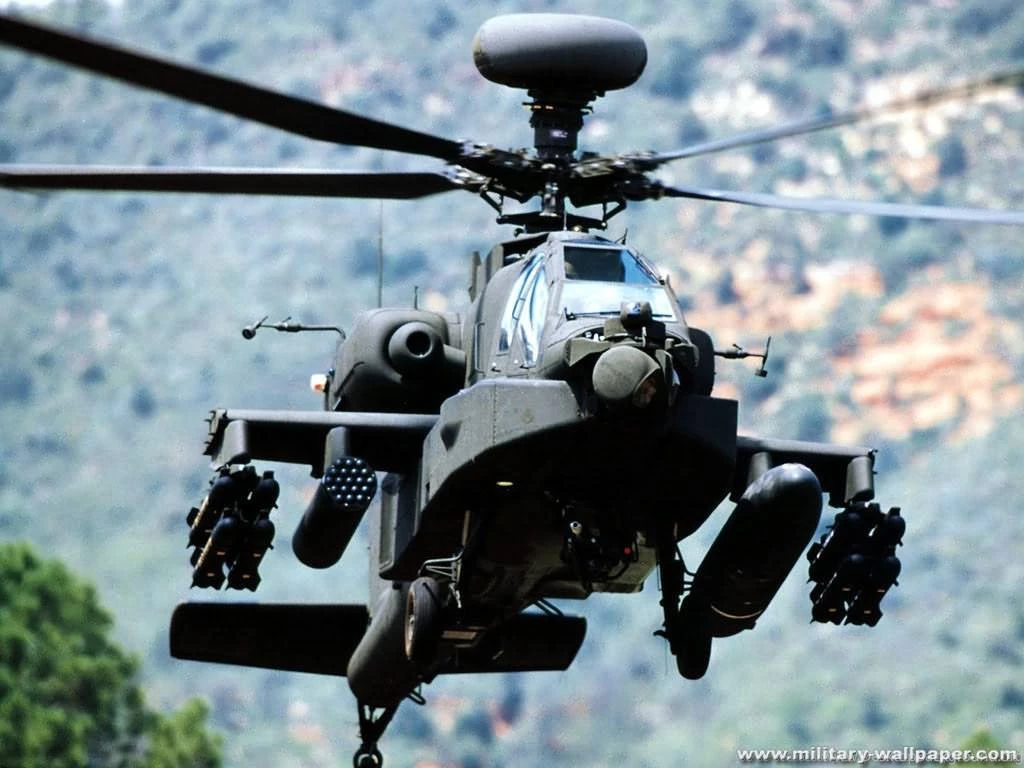 Wallpapers Fighter Helicopter Ah Apache Usa Army S Primary Attack ...