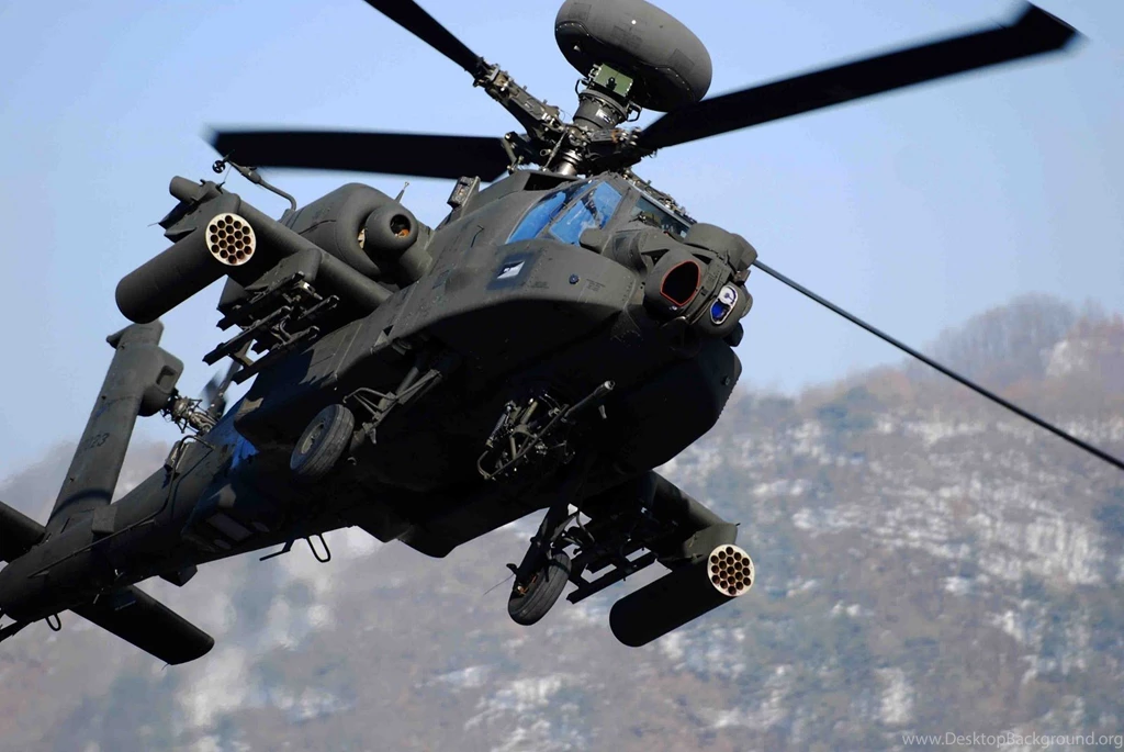 The Air attack AH 64D Apache Aircraft Wallpapers
