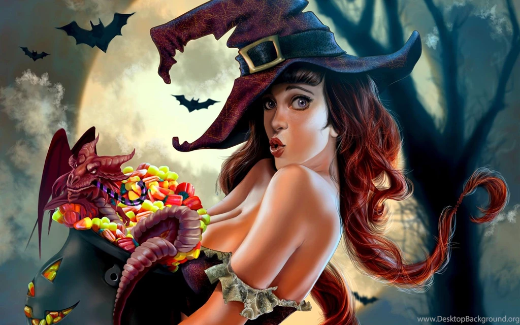 Sweet Witch >> HD Wallpaper, Get It Now!
