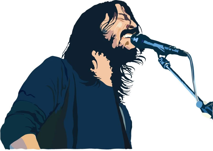 DeviantArt: More Like Dave Grohl Caricature By Bouboudesign
