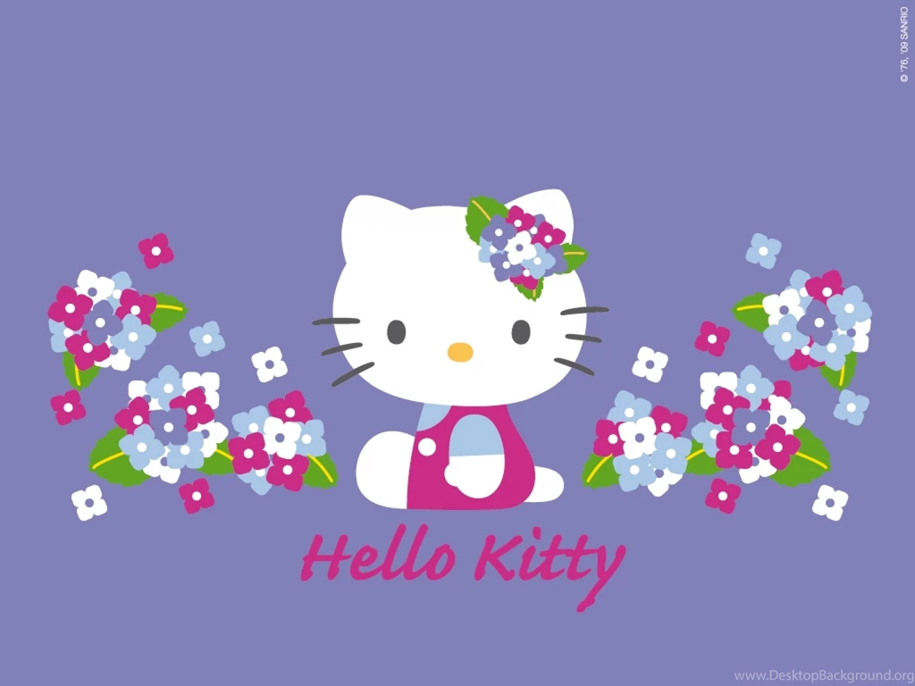 Purple Hello Kitty Wallpapers Free