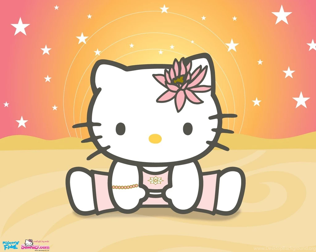 Hello Kitty Yoga Cutie Wide Wallpapers, HQ Backgrounds