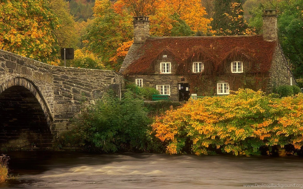 Peaceful Cottage : Desktop And Mobile Wallpapers : Wallippo