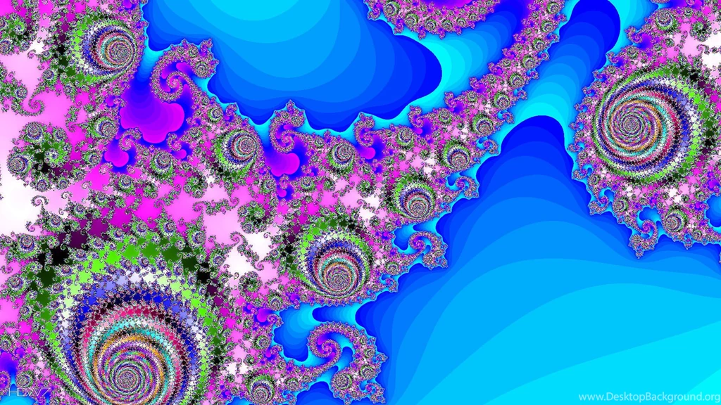 Colorful Mandelbrot Backgrounds