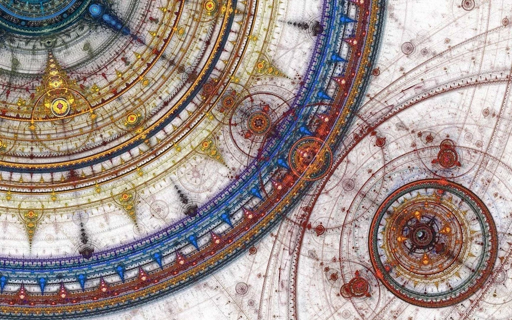 Map/compass/Mandelbrot type Thing : Wallpapers