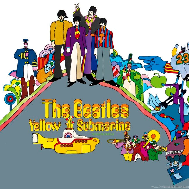 Beatles Yellow Submarine Wall Mural & Photo Wallpapers Photowall