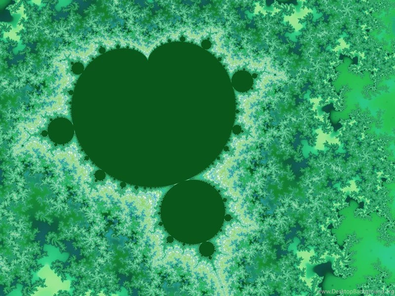 Green Mandelbrot Wallpapers Fractal Art Gallery