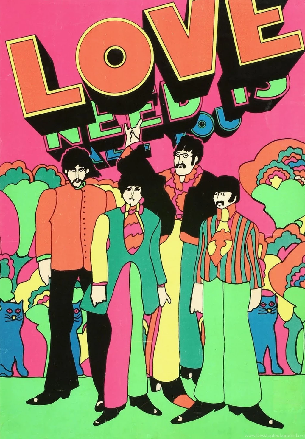 Yellow Submarine Iphone Wallpapers