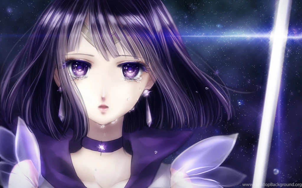 Download Wallpapers 3840x2400 Tomoe Hotaru, Sailor Saturn, Girl ...