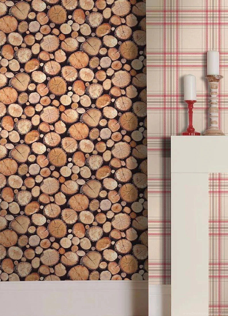 Back To Nature: Wood Effect Wallpapers
