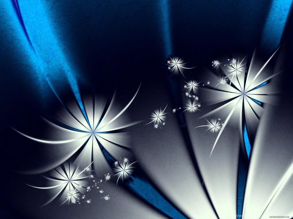 Dark Blue Flower Backgrounds