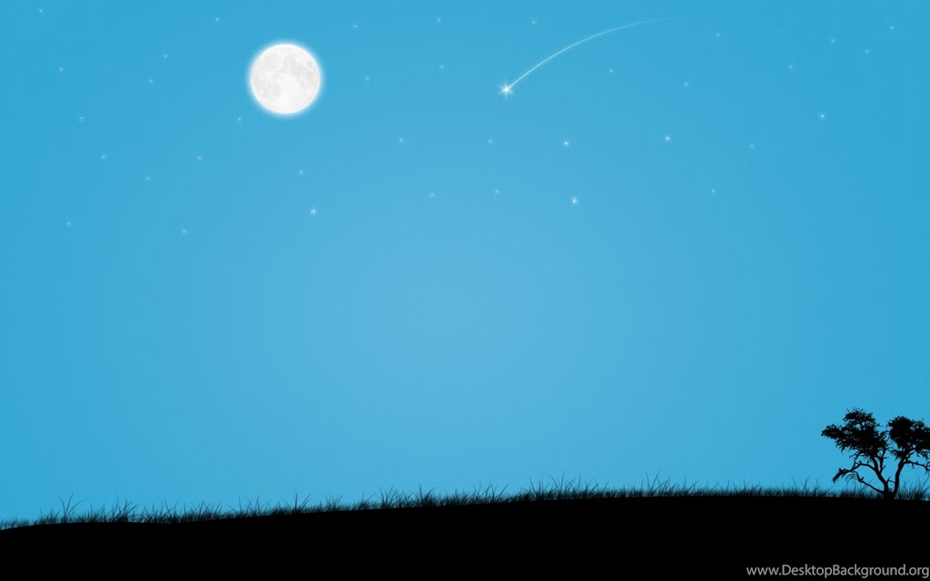 Scenery, Dark, Blue, Wallpapers, Background, Desktop (