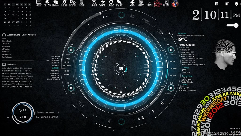 Futuristic Wallpapers Windows
