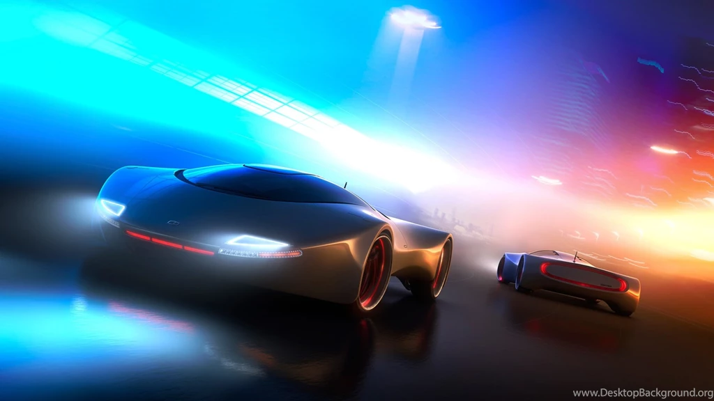 Download 1920x1080 HD Wallpapers Electric Car Futuristic Blurry ...