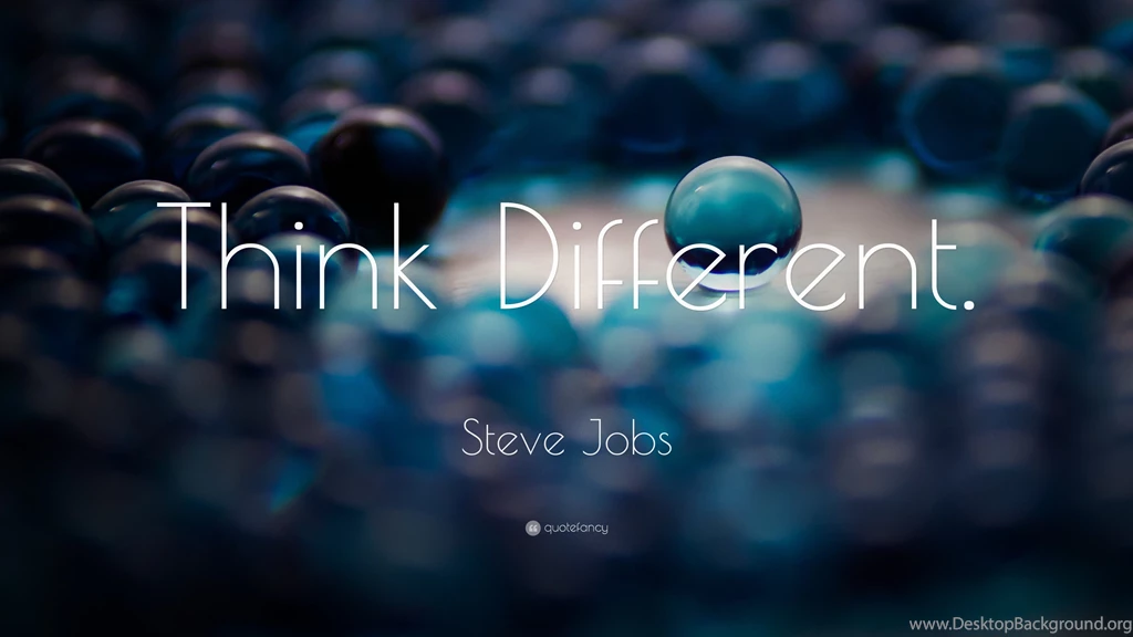 Steve Jobs Quote: “Think Different.” (11 Wallpapers)   Quotefancy