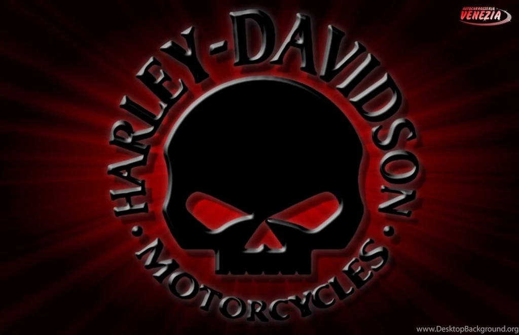 Harley Davidson Skull Logo Wallpapers