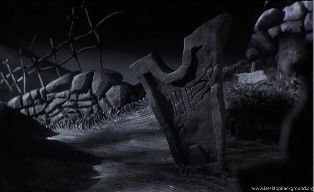 Empty Backdrop From The Nightmare Before Christmas Disney ...