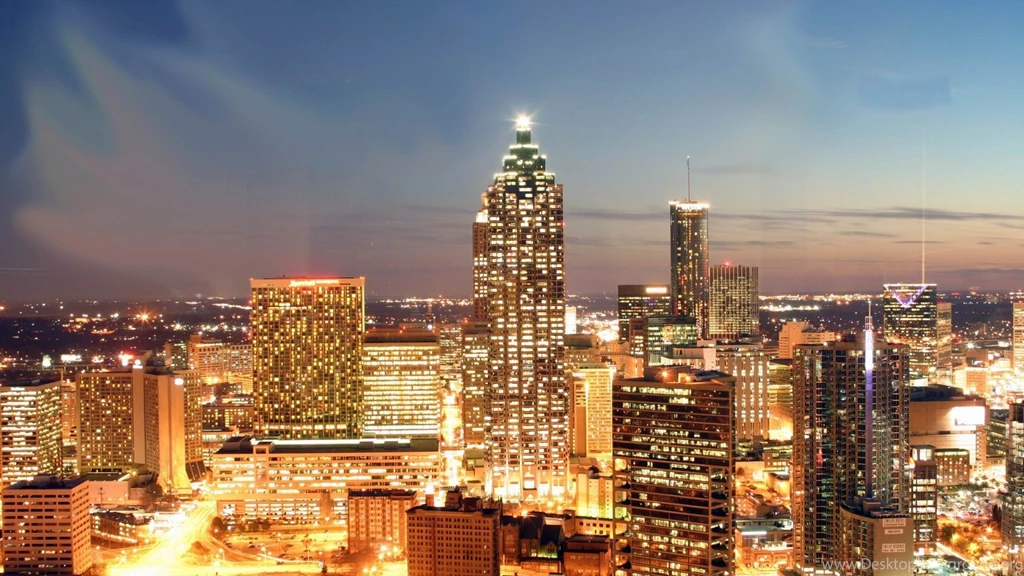 Top Atlanta Skyline Desktop Wallpapers Wallpapers