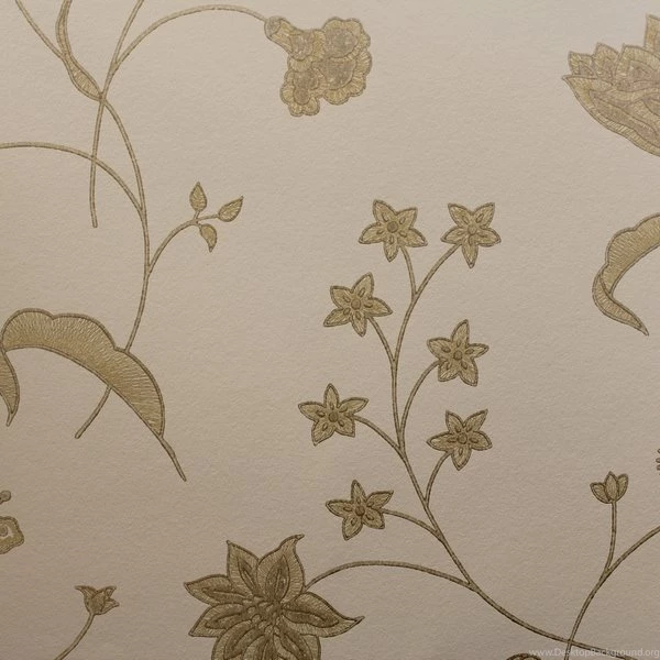 Colefax And Fowler Marchwood Berwick Wallpapers   Red/Green 07977/03