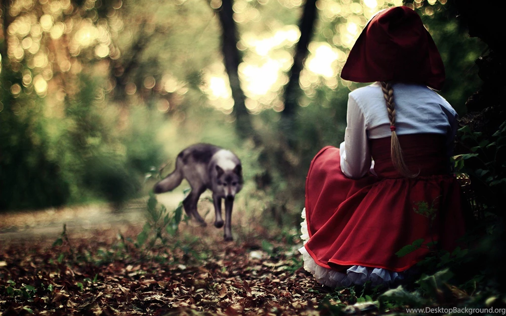 Red riding hood photo wallpaper 1920x1200 (1) Magic4Walls.com