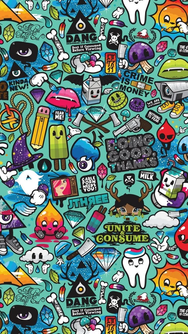 Comics iPhone 5s Wallpapers