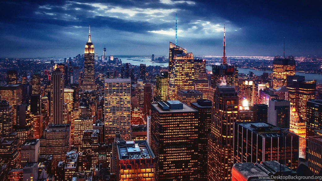 New York At Night Wallpapers Desktop Backgrounds – Wallpapers