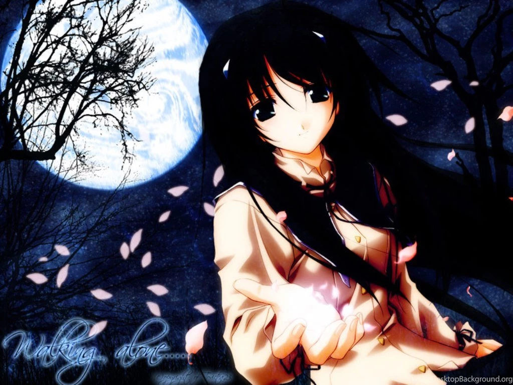 Sad Love Anime Wallpaper, Size: 1024x768