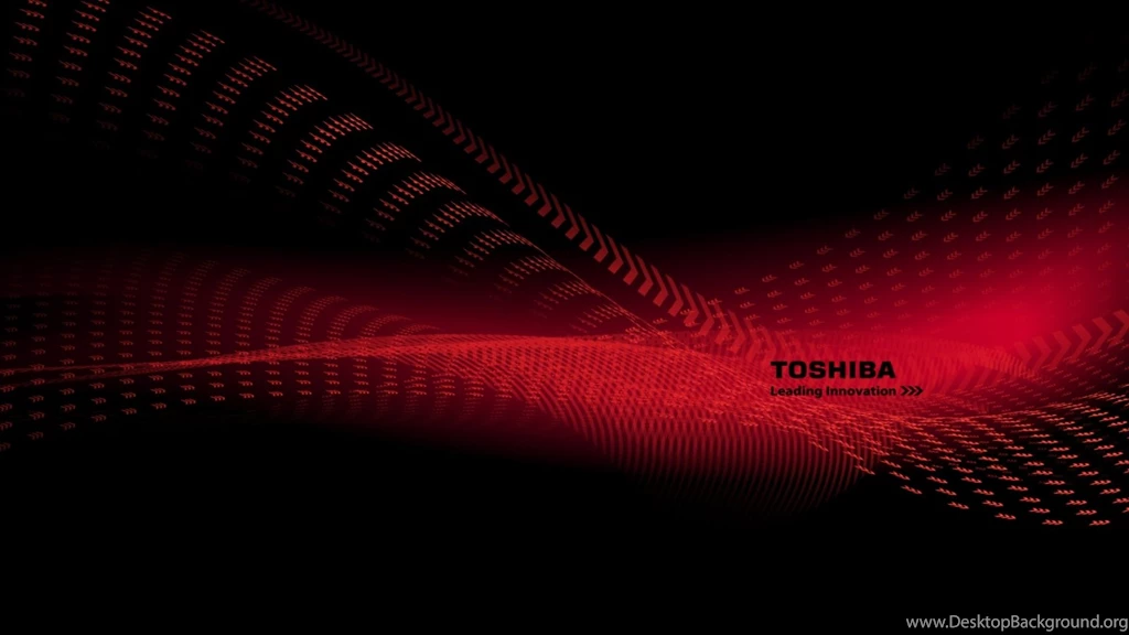 Wallpapers Toshiba Detail Red Wave 1600x900