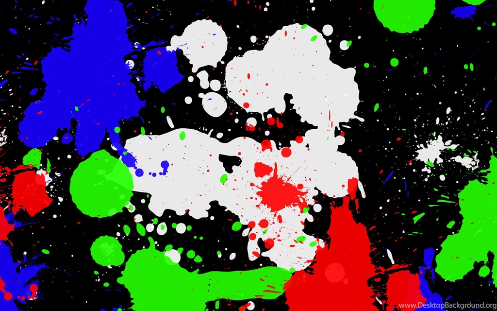Paint Splatter Base Colors