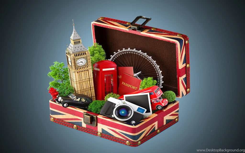 London Travel Bag Amazing 3D Wallpapers