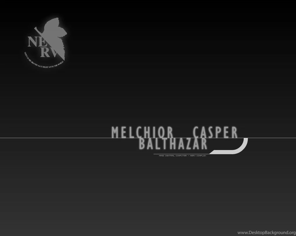 Melchior Casper Balthazar Anime Wallpapers Image Featuring Neon ...
