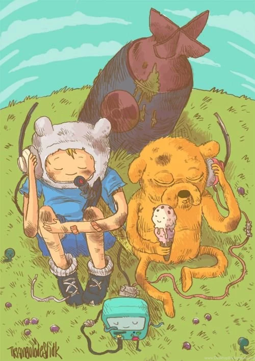 Adventure Time. Love How The Bomb Is In The Background...since The ...