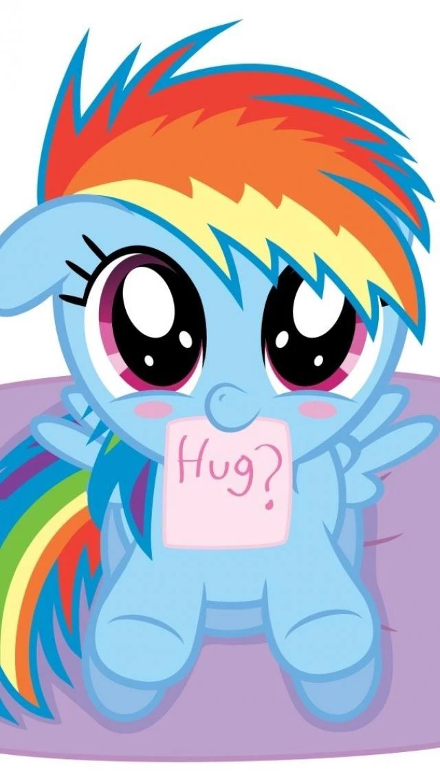 My Little Pony: Friendship Is Magic Hugging Wallpapers