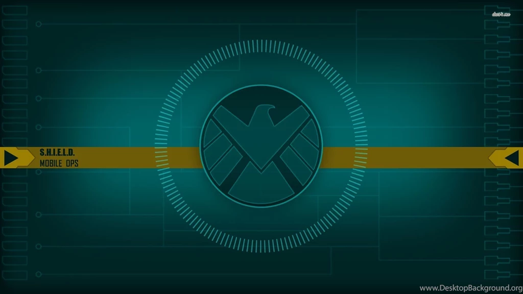 S.H.I.E.L.D. Logo, Shield, Digital art, 1920x1080 HD Wallpapers And ...