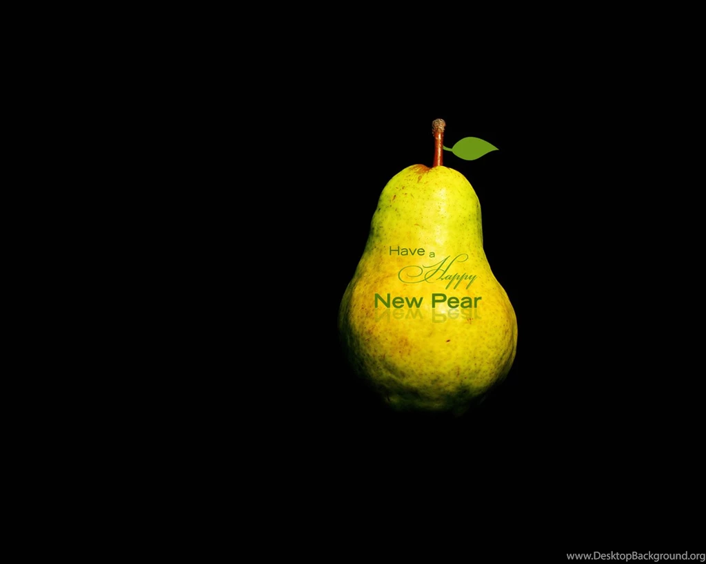 Have A Happy New Pear Year! < Holidays < Miscellaneous < Desktop ...